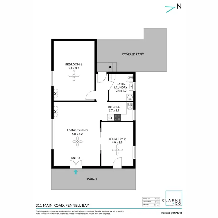 Floorplan of Homely house listing, 311 Main Road, Fennell Bay NSW 2283