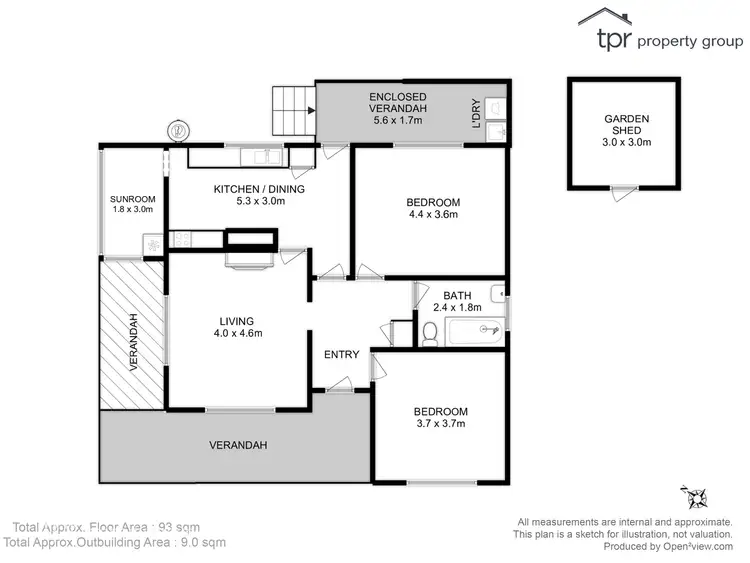 Floorplan of Homely house listing, 7 Station Road, Dover TAS 7117