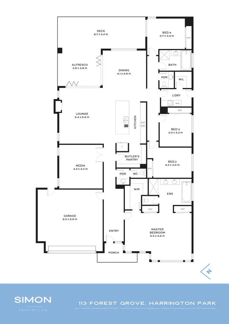 Floorplan of Homely house listing, 113 Forestgrove Drive, Harrington Park NSW 2567