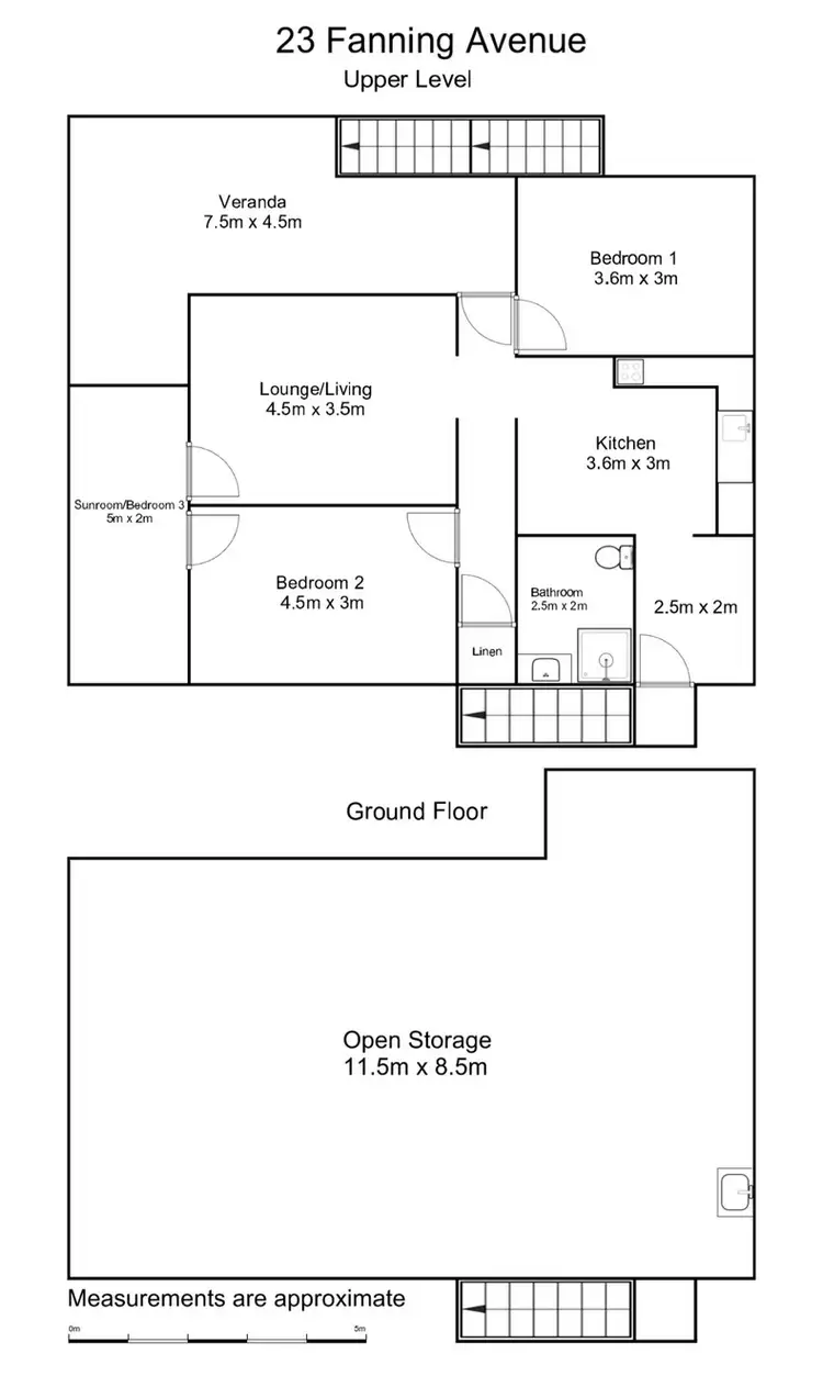 Floorplan of Homely house listing, 23 Fanning Avenue, Grafton NSW 2460