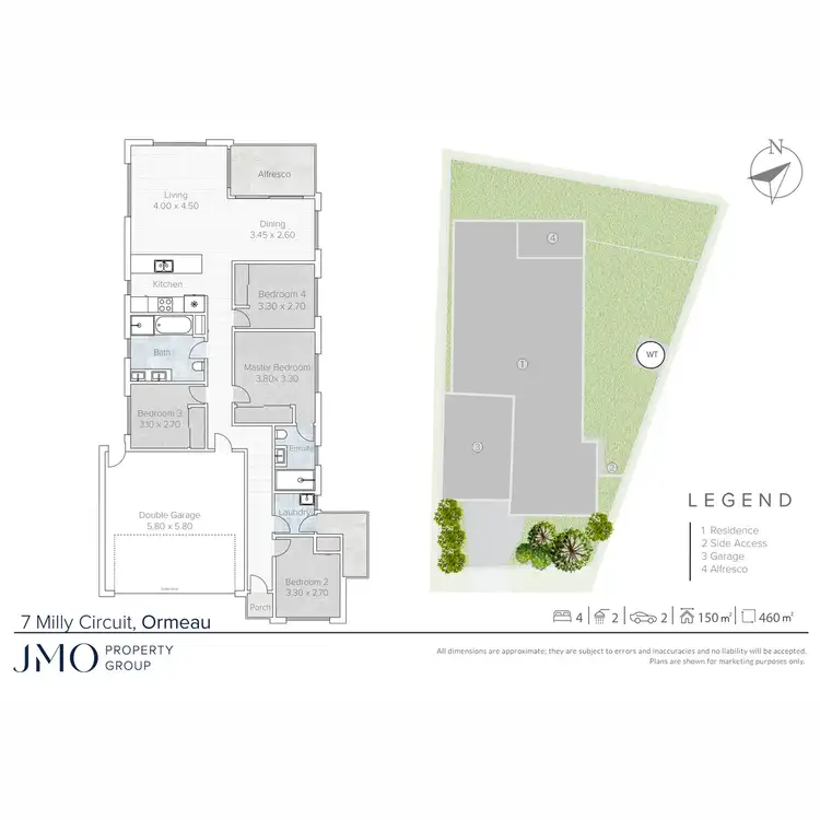 Floorplan of Homely house listing, 7 Milly Circuit, Ormeau QLD 4208