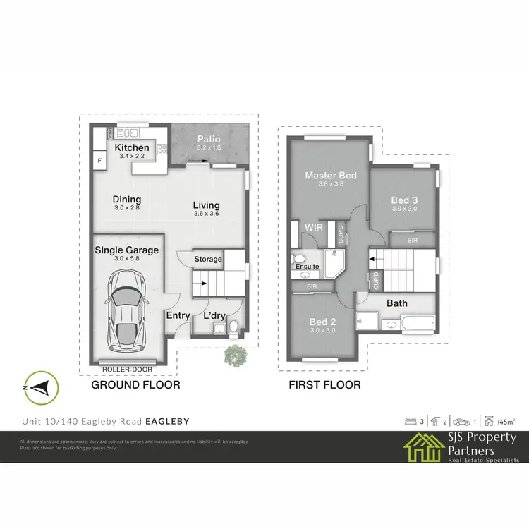 Floorplan of Homely townhouse listing, 10/140 - 142 Eagleby Road, Eagleby QLD 4207