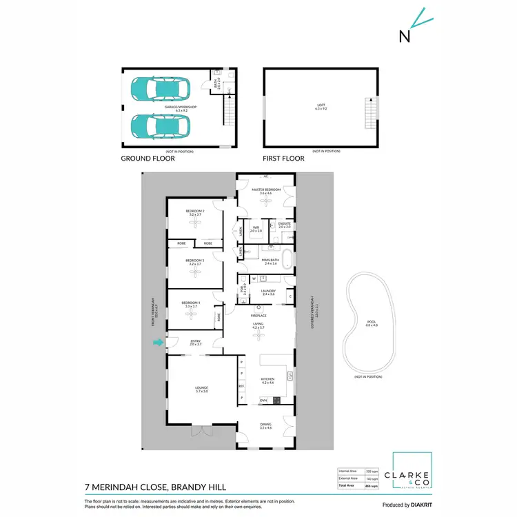 Floorplan of Homely house listing, 7 Merindah Close, Brandy Hill NSW 2324