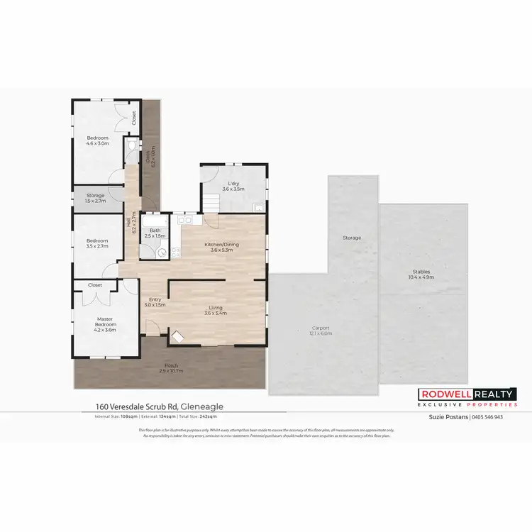 Floorplan of Homely house listing, 160 - 168 Veresdale Scrub Road, Gleneagle QLD 4285