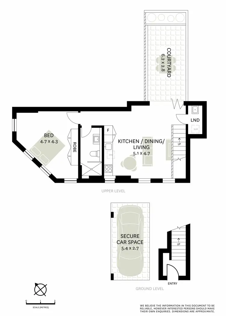 Floorplan of Homely apartment listing, 2/265 Liverpool Street, Darlinghurst NSW 2010