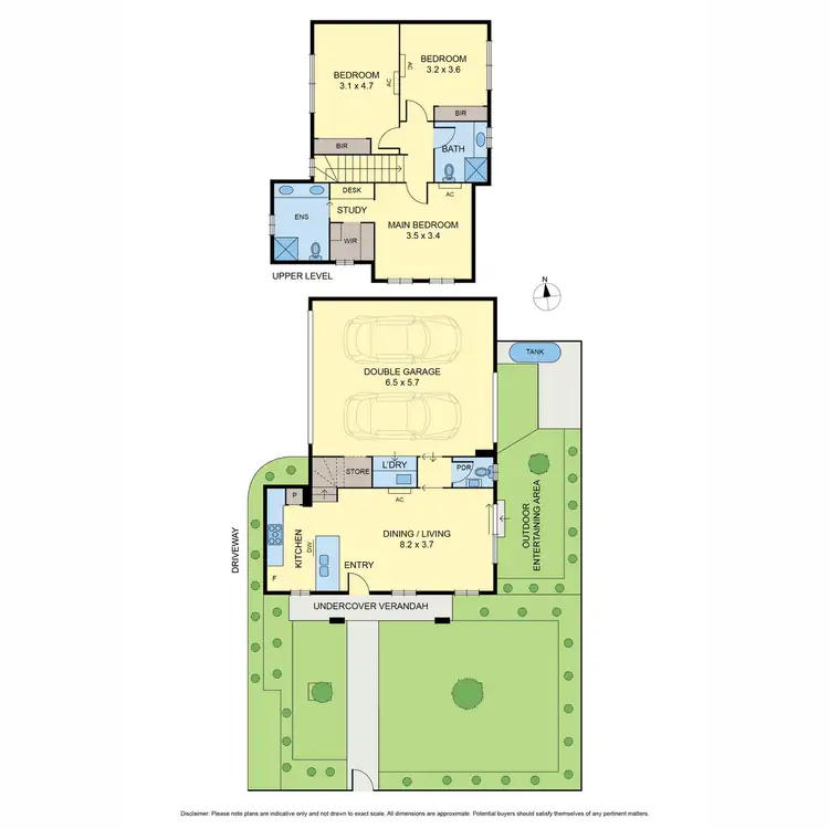 Floorplan of Homely townhouse listing, 1/8 Lynch Road, Fawkner VIC 3060