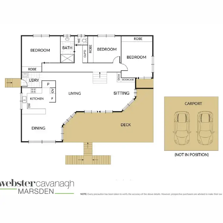 Floorplan of Homely house listing, 11 Dippel Street, Middle Ridge QLD 4350