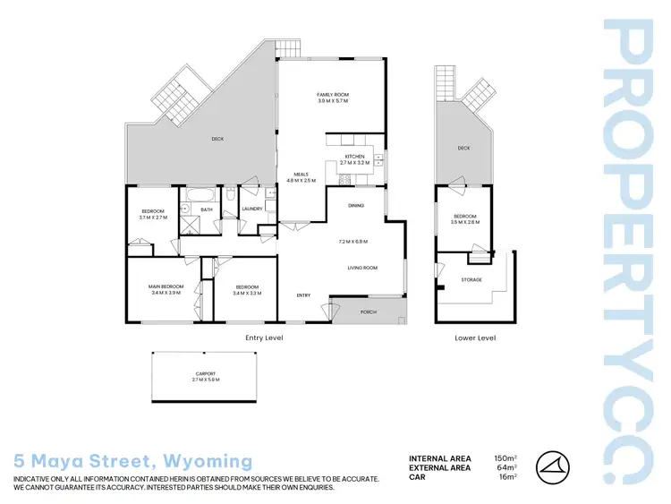 Floorplan of Homely house listing, 5 Maya Street, Wyoming NSW 2250
