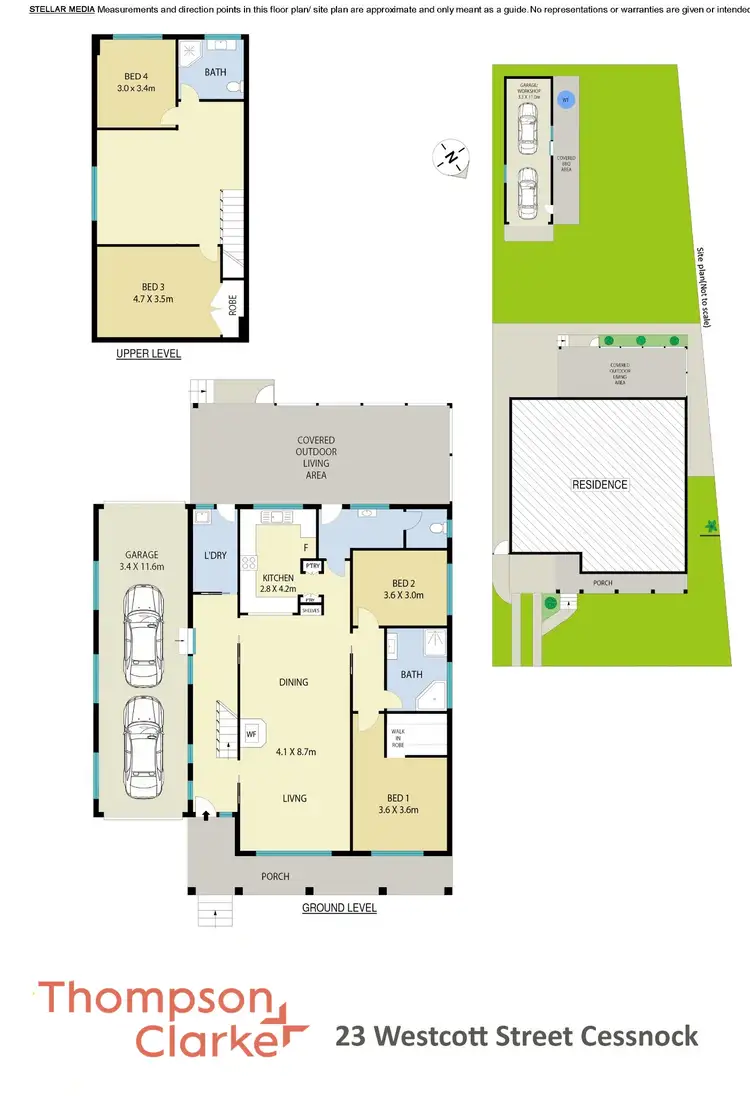 Floorplan of Homely house listing, 23 Westcott Street, Cessnock NSW 2325