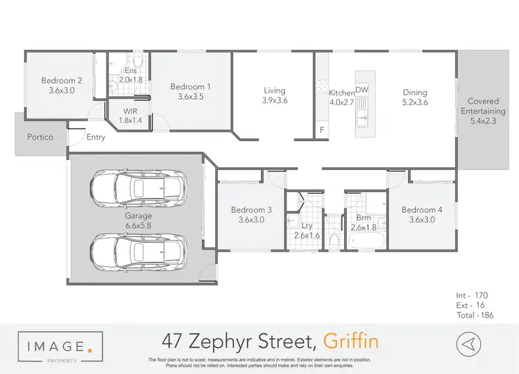 Floorplan of Homely house listing, 47 Zephyr Street, Griffin QLD 4503