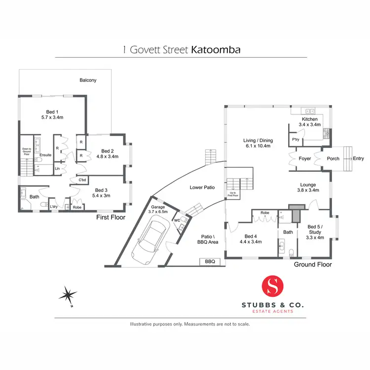 Floorplan of Homely house listing, 1 Govett Street, Katoomba NSW 2780