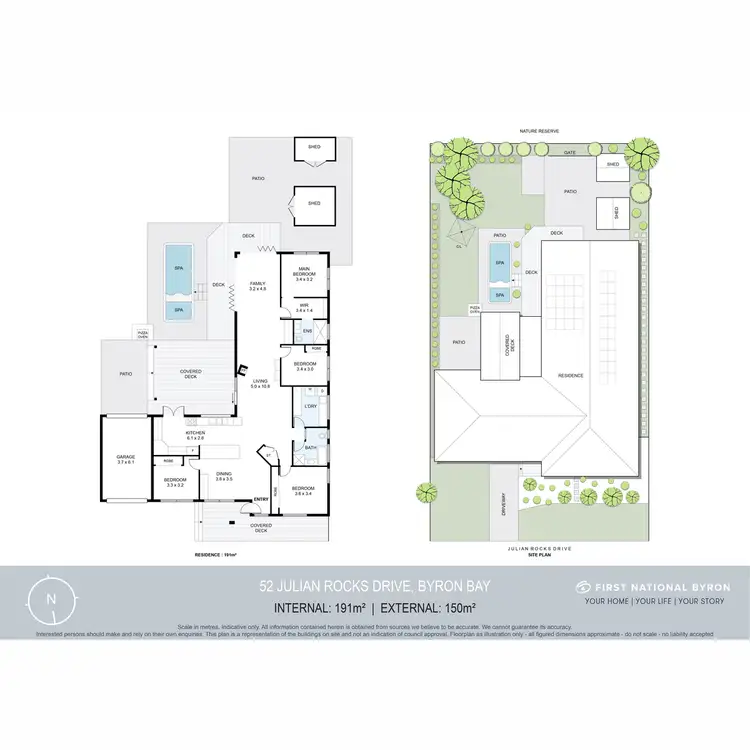 Floorplan of Homely house listing, 52 Julian Rocks Drive, Byron Bay NSW 2481