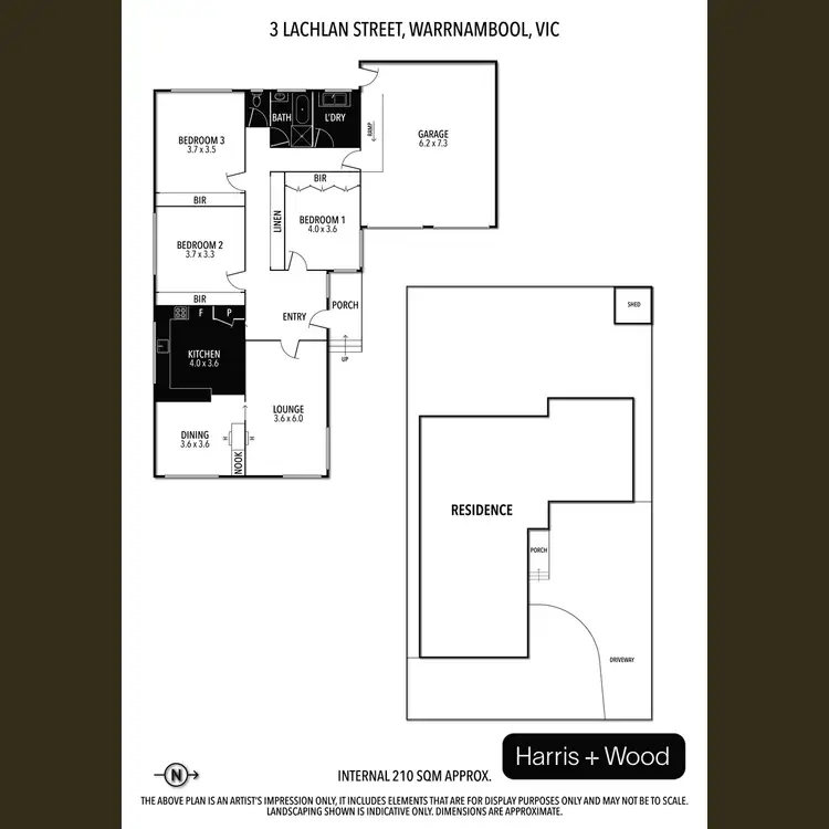 Floorplan of Homely house listing, 3 Lachlan Street, Warrnambool VIC 3280