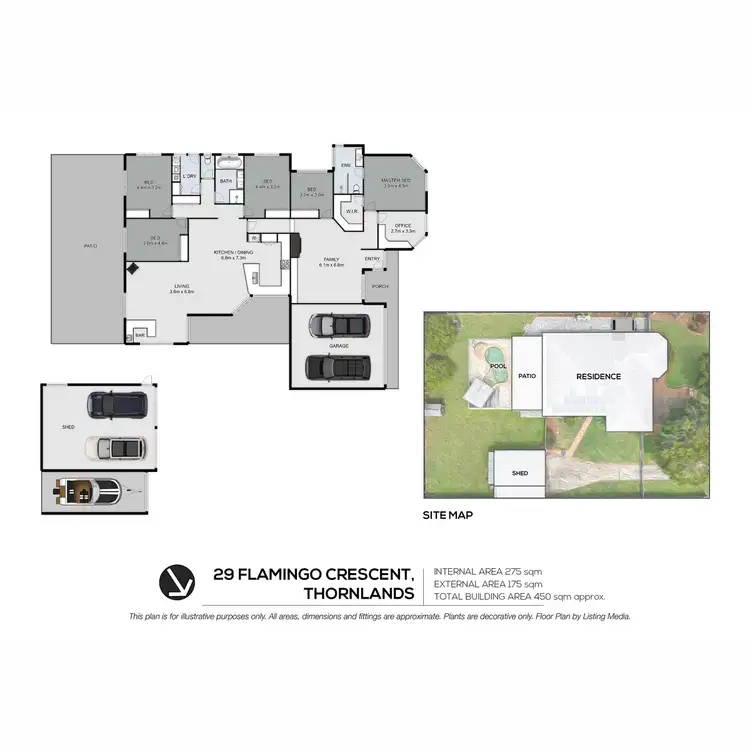 Floorplan of Homely house listing, 29 Flamingo Crescent, Thornlands QLD 4164