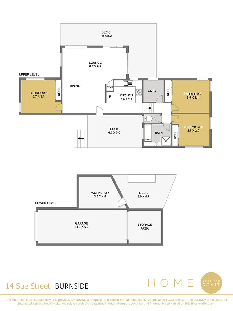 Floorplan of Homely house listing, 14 Sue Street, Burnside QLD 4560
