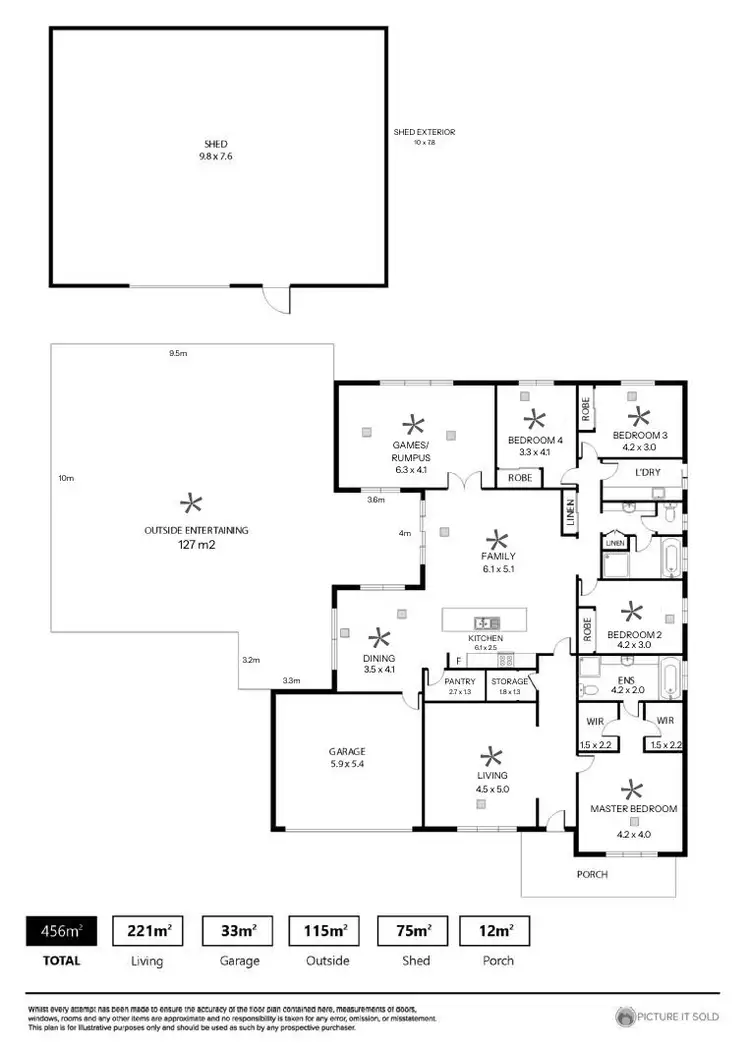 Floorplan of Homely house listing, 45 Walter Avenue, Two Wells SA 5501