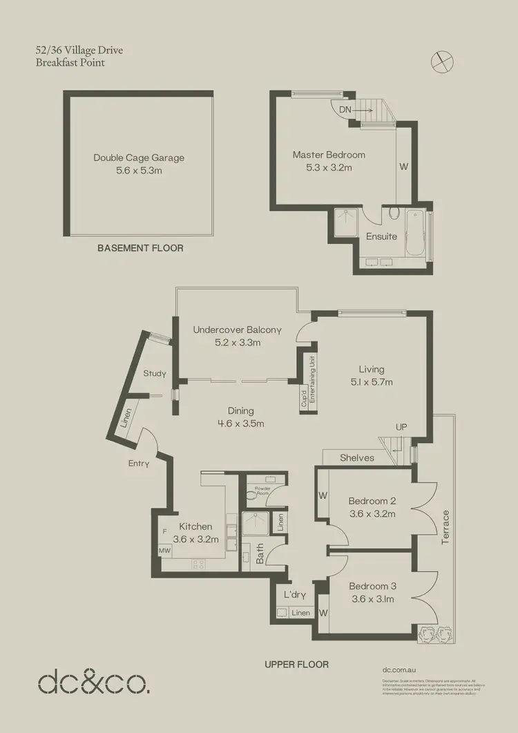Floorplan of Homely apartment listing, 52/36 Village Drive, Breakfast Point NSW 2137