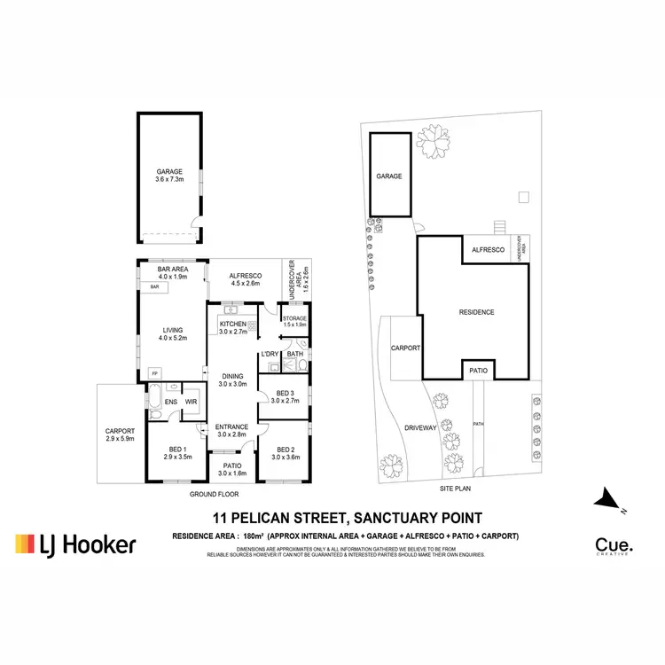 Floorplan of Homely house listing, 11 Pelican Street, Sanctuary Point NSW 2540