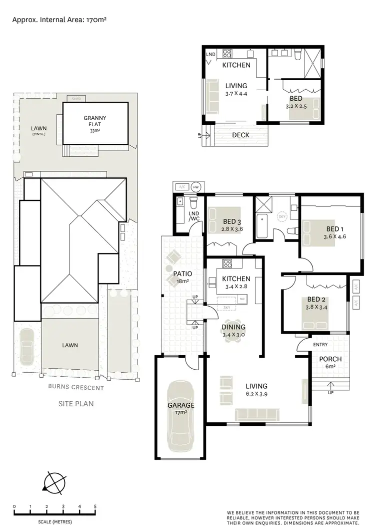 Floorplan of Homely house listing, 7 Burns Crescent, Chiswick NSW 2046