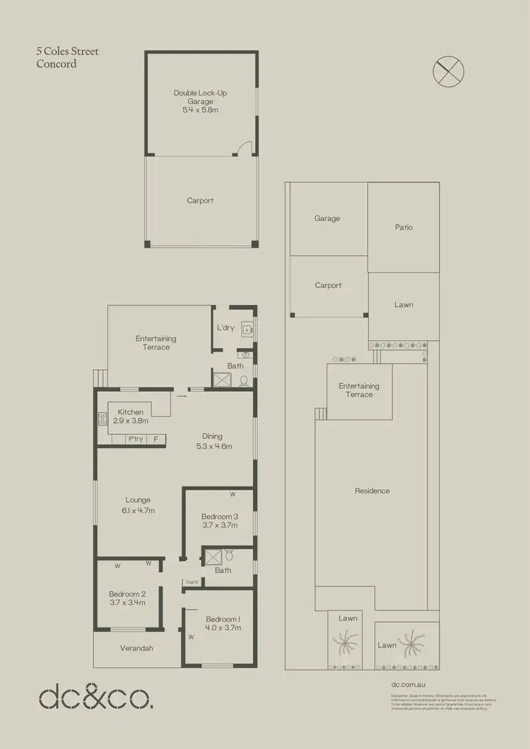 Floorplan of Homely house listing, 5 Coles Street, Concord NSW 2137