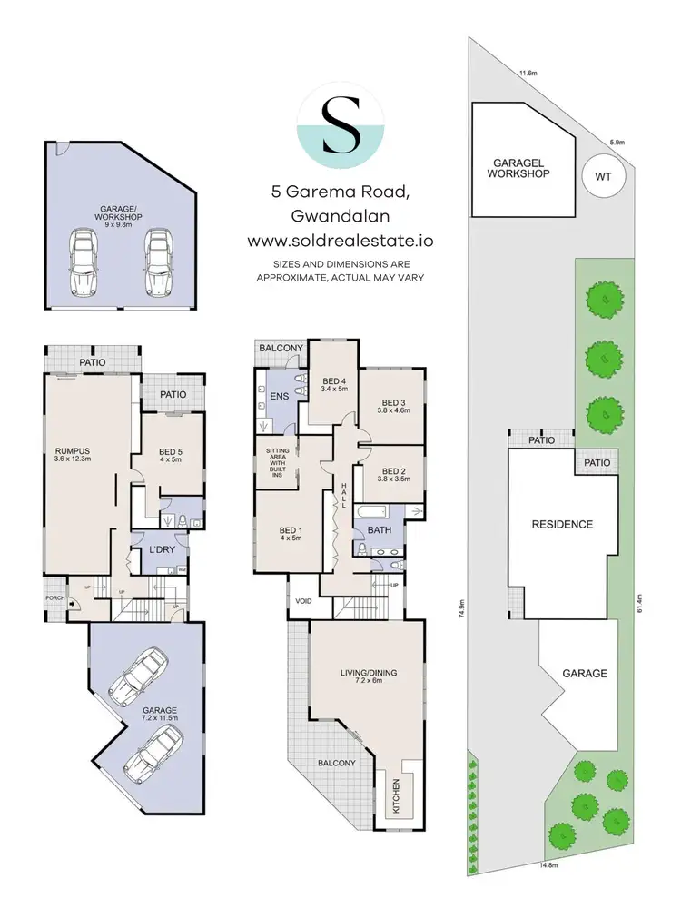 Floorplan of Homely house listing, 5 Garema Road, Gwandalan NSW 2259