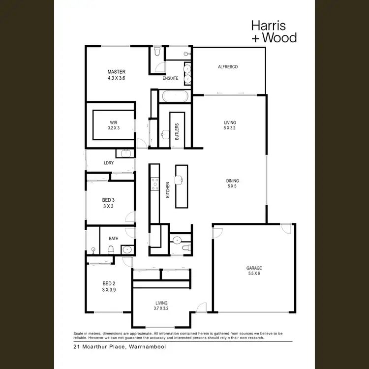 Floorplan of Homely house listing, 21 McArthur Place, Warrnambool VIC 3280