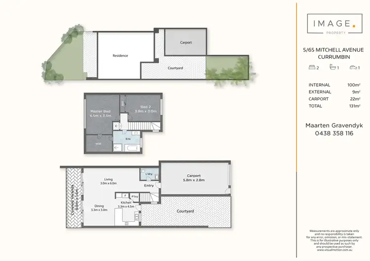 Floorplan of Homely unit listing, 5/65 Mitchell Avenue, Currumbin QLD 4223