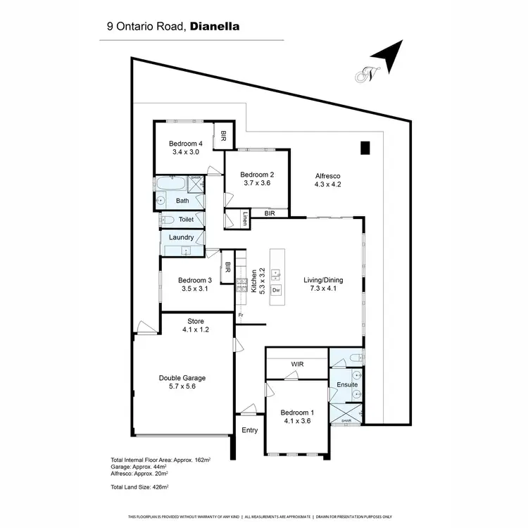 Floorplan of Homely house listing, 7 Ontario Road, Dianella WA 6059