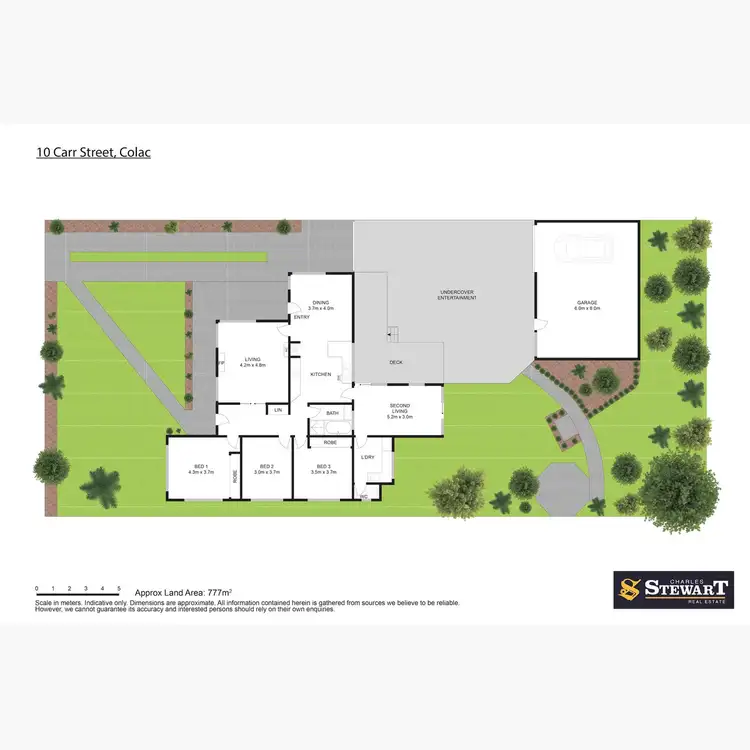 Floorplan of Homely house listing, 10 Carr Street, Colac VIC 3250
