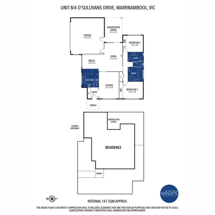 Floorplan of Homely house listing, 8/4 Osullivan Drive, Warrnambool VIC 3280