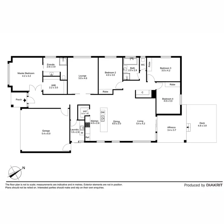 Floorplan of Homely house listing, 3 Anzac Drive, Wollert VIC 3750