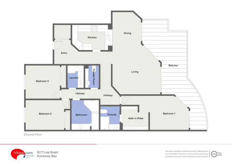 Floorplan of Homely unit listing, 87/1 Lee Road, Runaway Bay QLD 4216