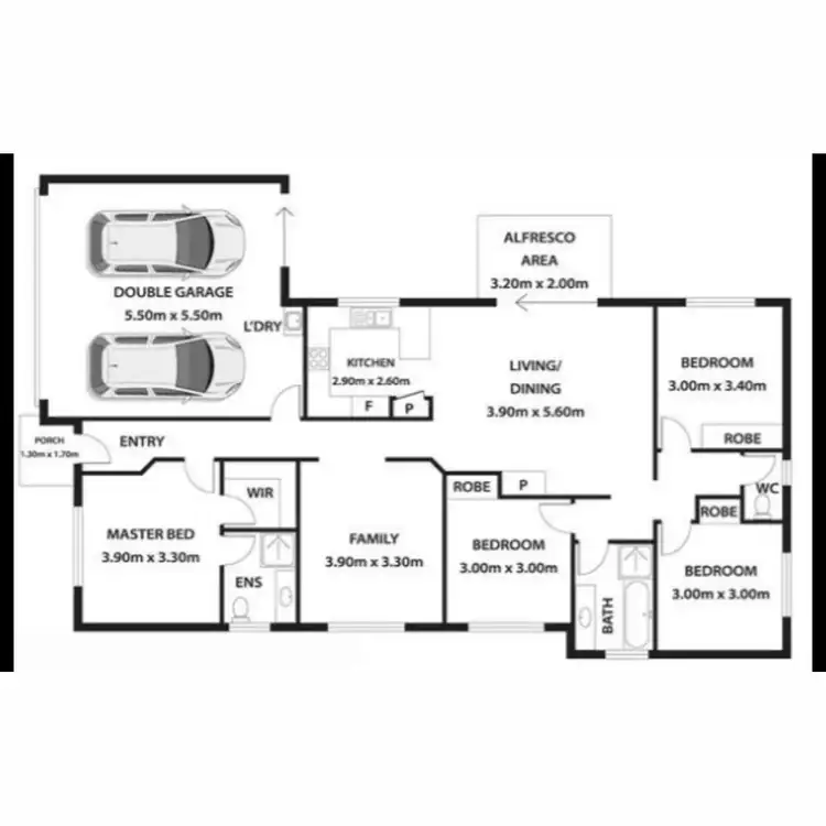 Floorplan of Homely house listing, 14 Navickas Circuit, Redbank Plains QLD 4301