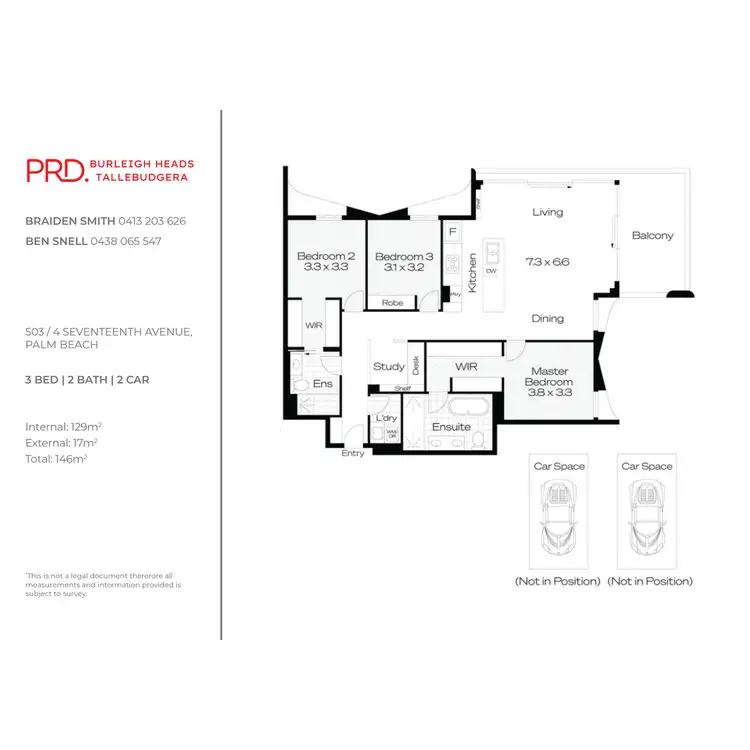 Floorplan of Homely unit listing, 503/4 Seventeenth Avenue, Palm Beach QLD 4221