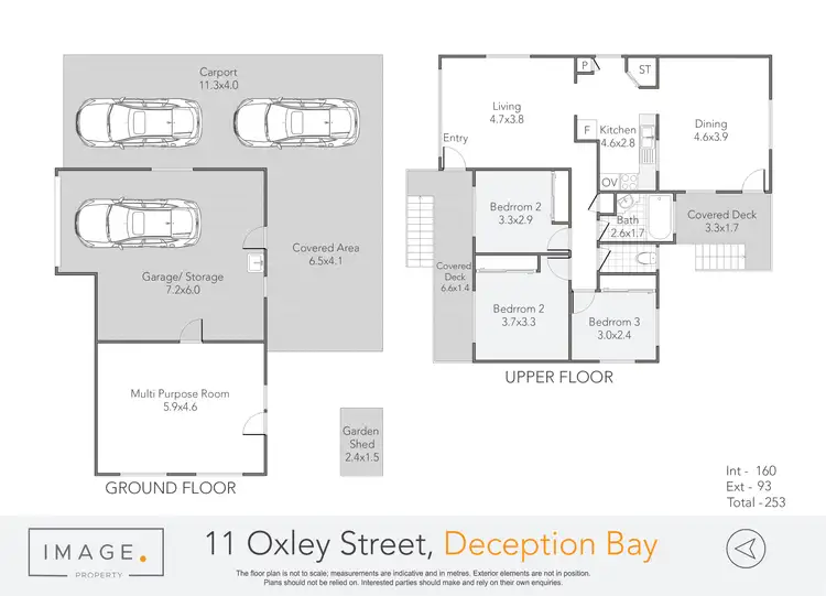 Floorplan of Homely house listing, 11 Oxley Street, Deception Bay QLD 4508