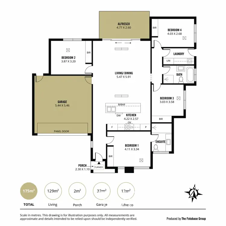 Floorplan of Homely house listing, 21a Merlin Road, Fulham Gardens SA 5024