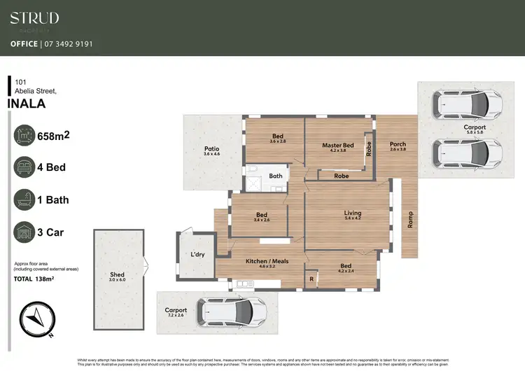 Floorplan of Homely house listing, 101 Abelia Street, Inala QLD 4077