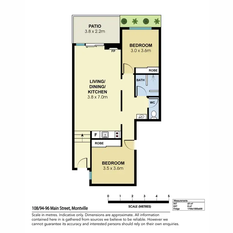 Floorplan of Homely house listing, 108/94-96 Main Street, Montville QLD 4560