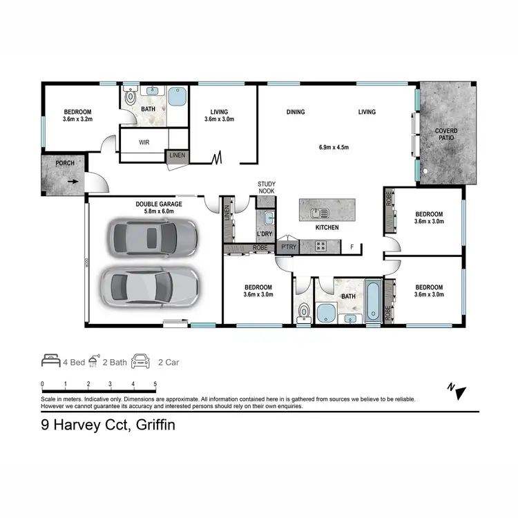 Floorplan of Homely house listing, 9 Harvey Circuit, Griffin QLD 4503
