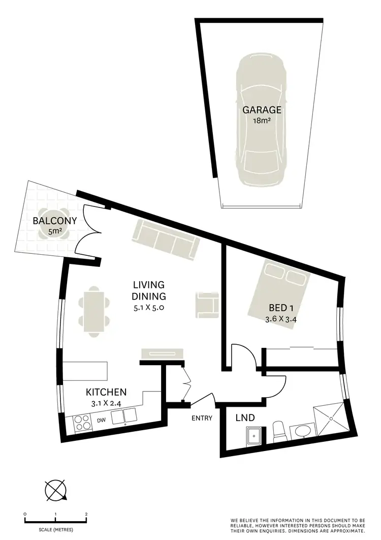 Floorplan of Homely apartment listing, 10/1 Mckell Street, Birchgrove NSW 2041