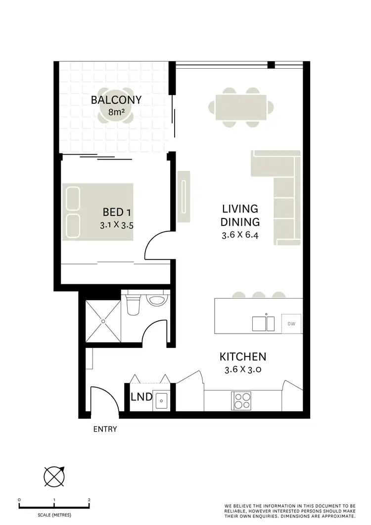 Floorplan of Homely apartment listing, 66/5-11 Pyrmont Bridge Road, Camperdown NSW 2050