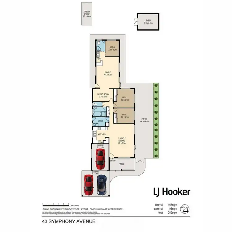 Floorplan of Homely house listing, 43 Symphony Avenue, Strathpine QLD 4500