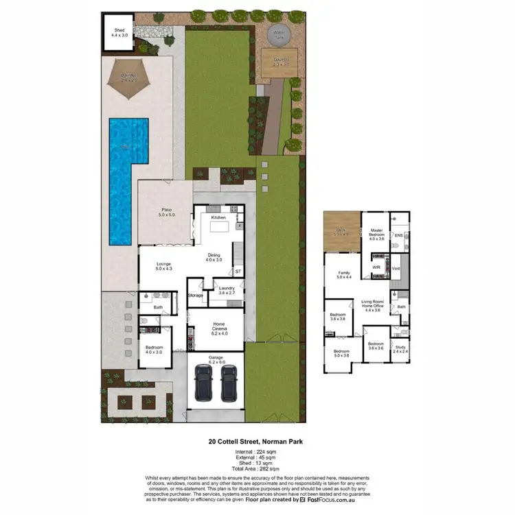 Floorplan of Homely house listing, 20 Cottell Street, Norman Park QLD 4170