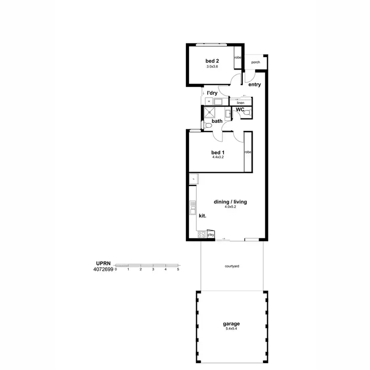 Floorplan of Homely house listing, Address available on request