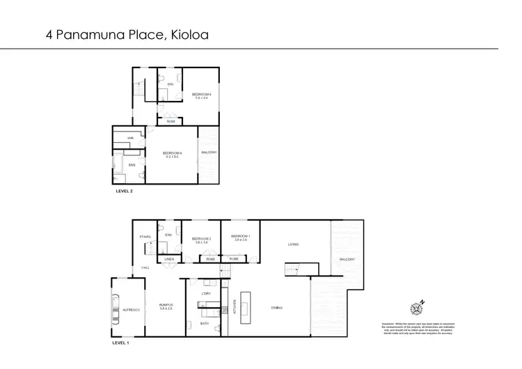 Floorplan of Homely house listing, 4 Panamuna Place, Kioloa NSW 2539