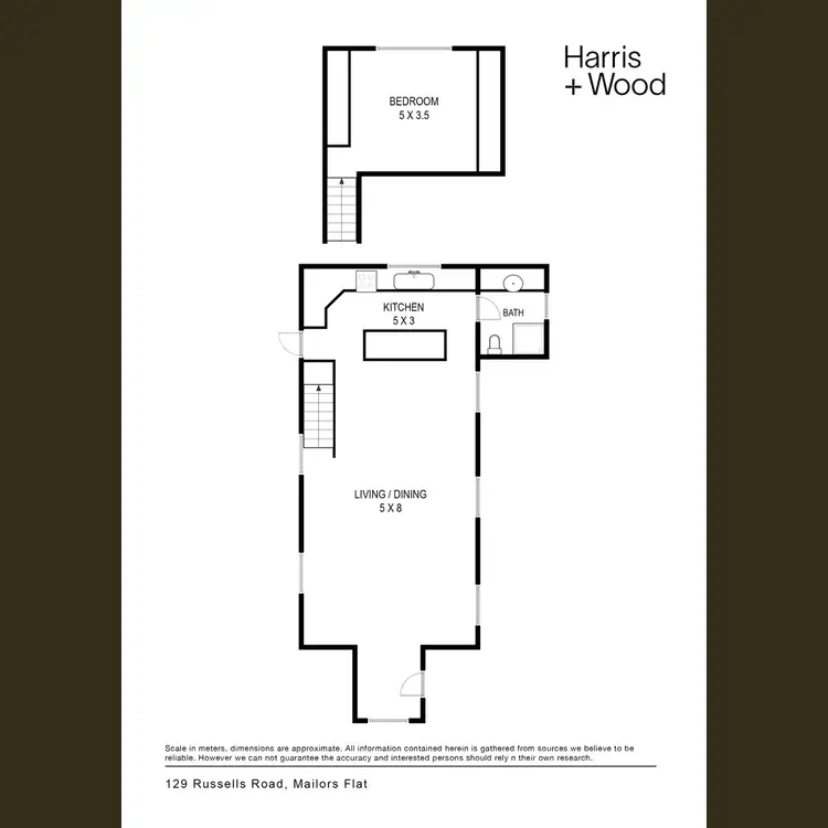 Floorplan of Homely house listing, 129 Russells Road, Mailors Flat VIC 3275