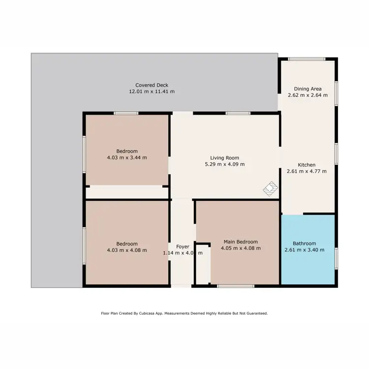 Floorplan of Homely house listing, 4 Peele Street, Narrabri NSW 2390