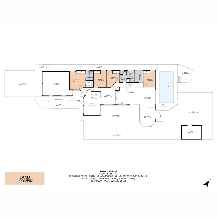 Floorplan of Homely house listing, 29 Berringer Way, Flinders NSW 2529