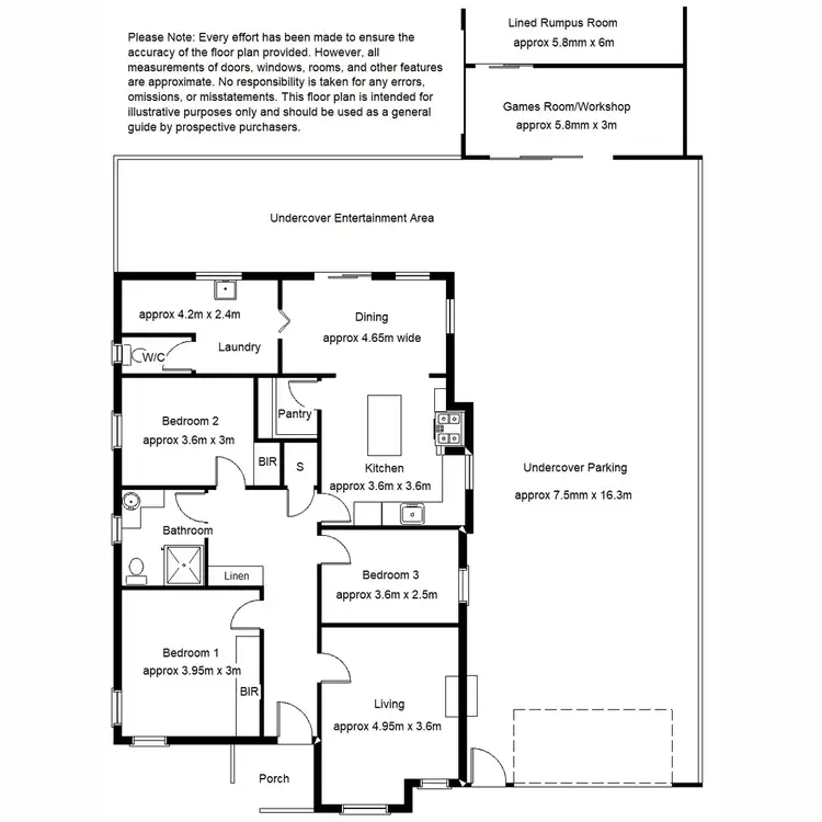 Floorplan of Homely house listing, 13 William Street, Port Augusta SA 5700