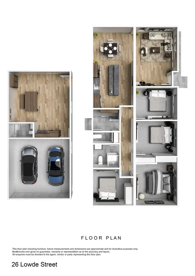 Floorplan of Homely house listing, 26 Lowde Street, Nericon NSW 2680